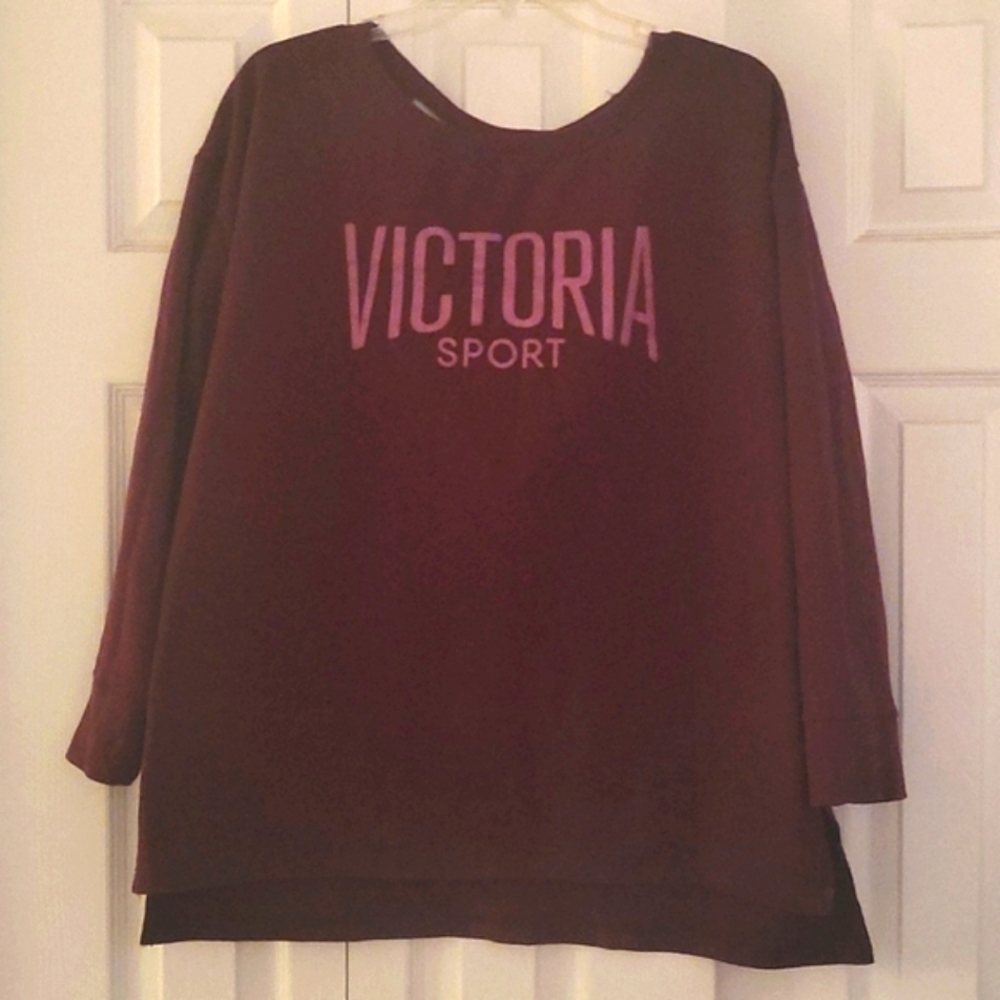 VS long sleeve top with cut out back